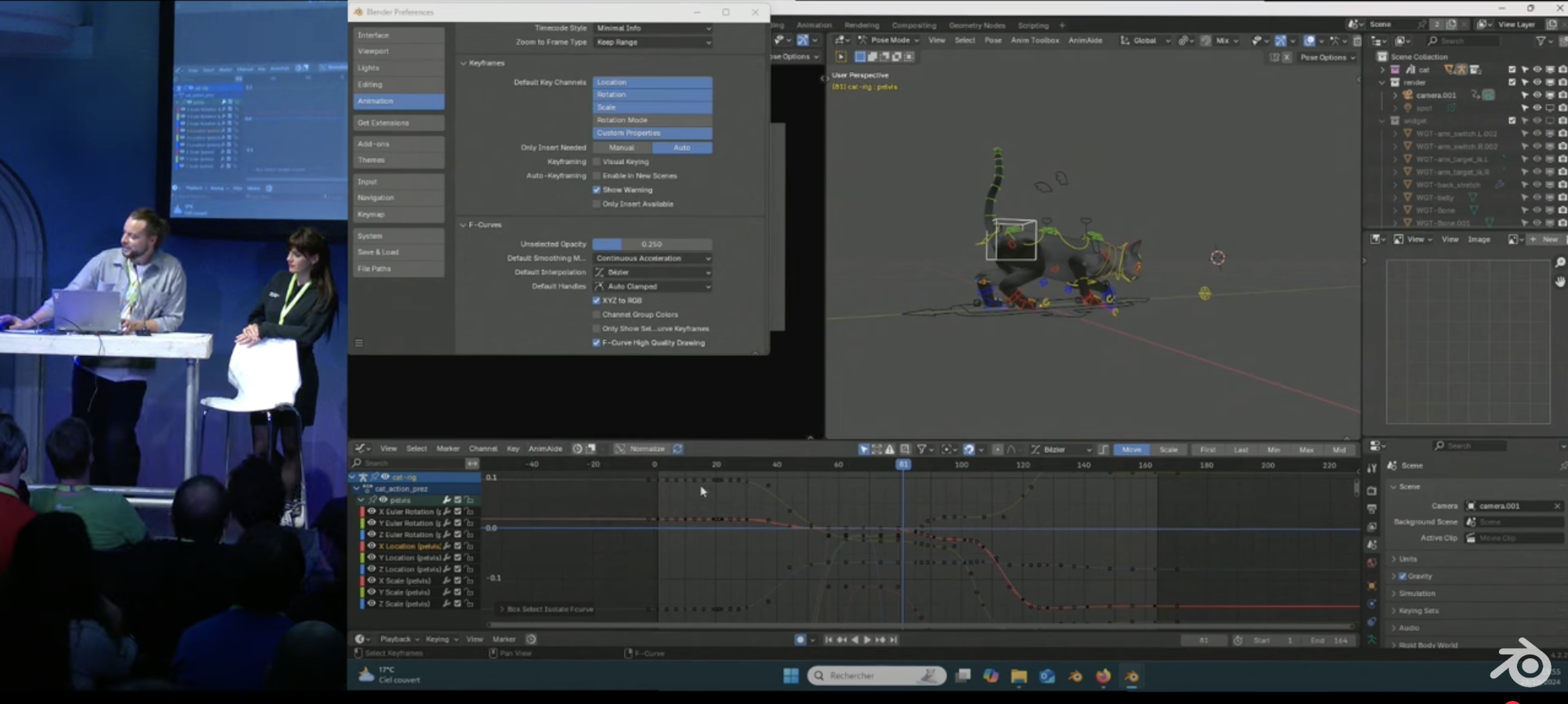 The animation of Flow — Blender Conference 2024