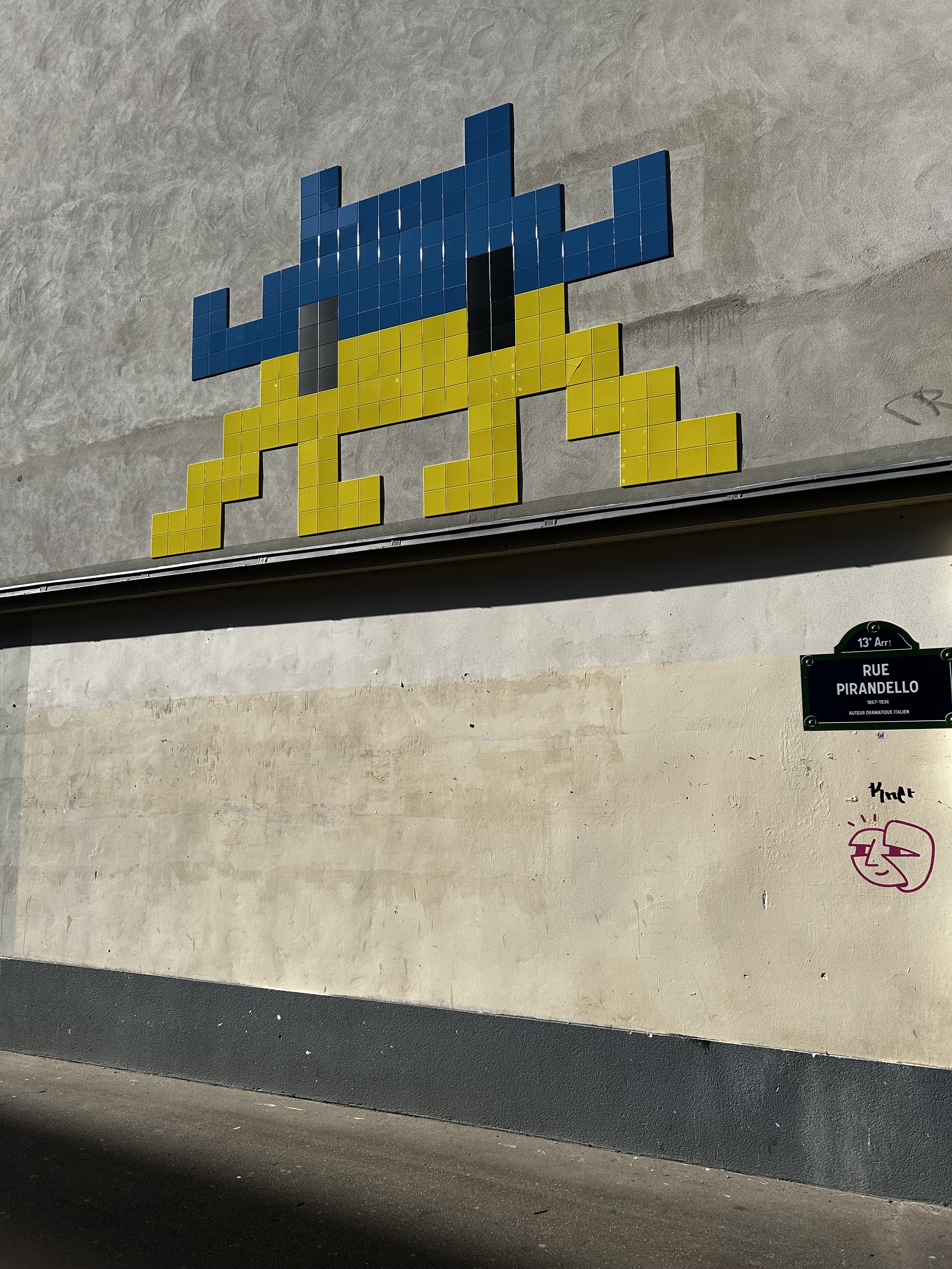 Space invader, Paris 2025