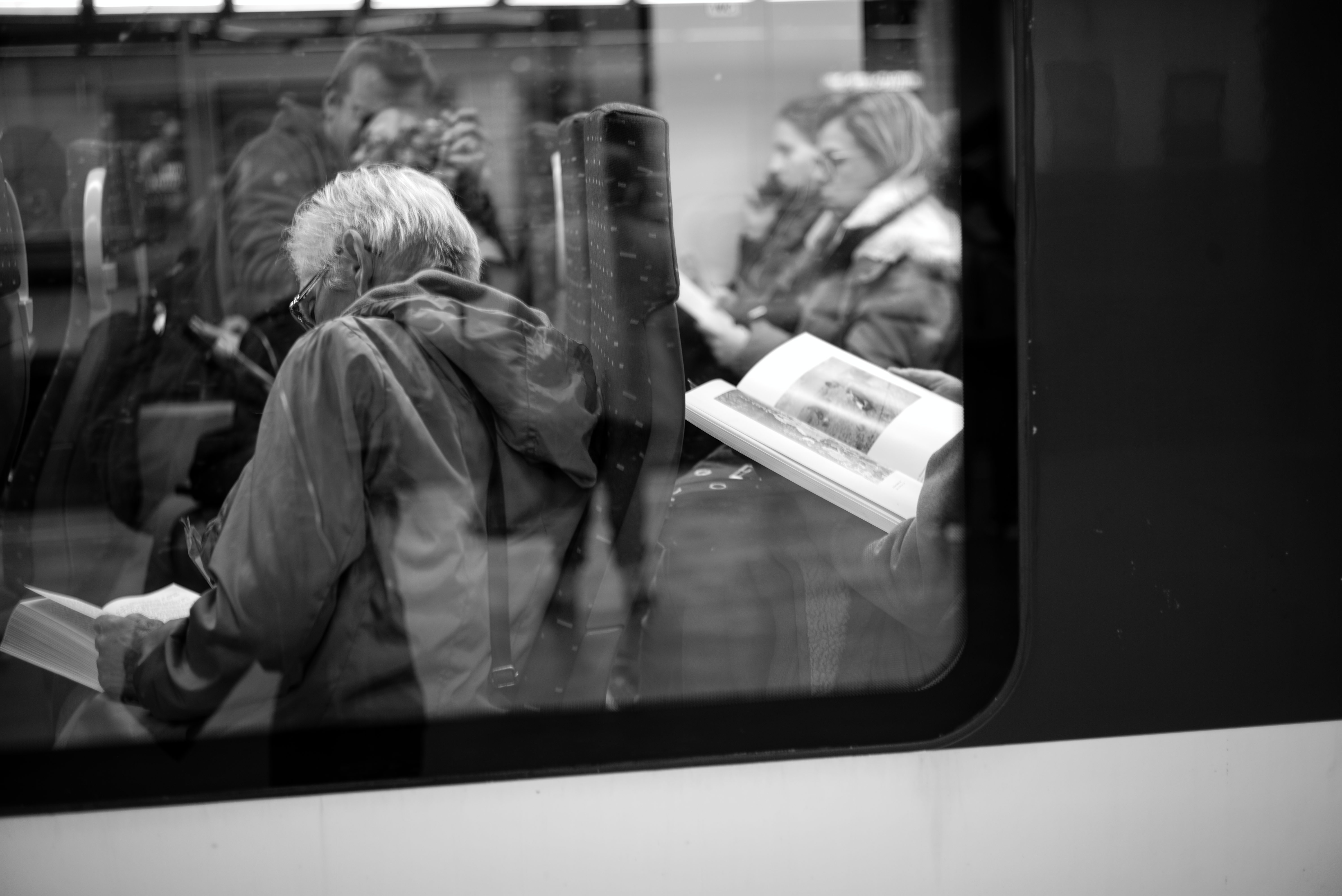 Because reading, Gare de Luxembourg, Bruxelles 2019
